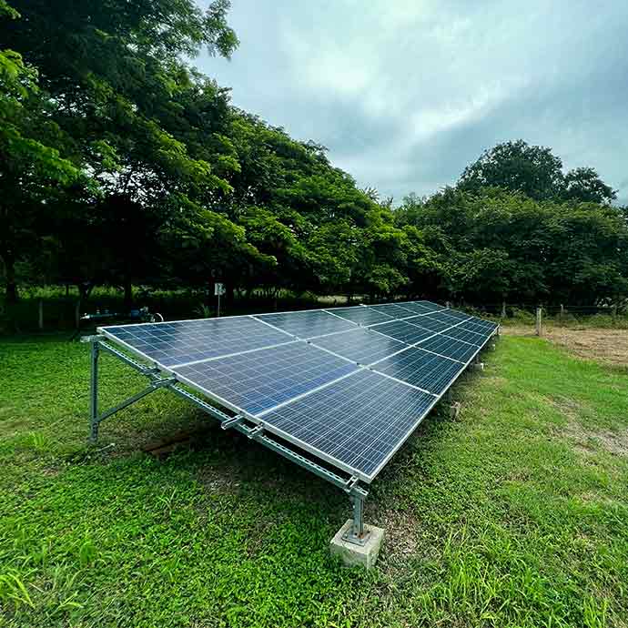Primer pozo en Guanacaste que utiliza un Sistema de Energía Solar